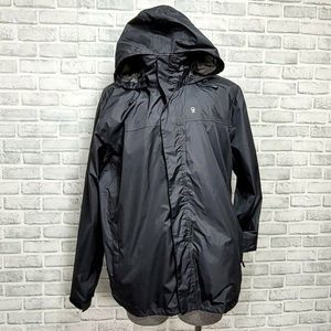 Little Donkey Andy Mens 2XL Softshell Black Full Zip‎ Windbreaker Jacket